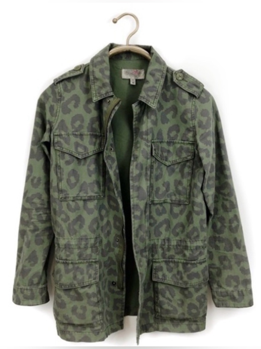 UO Leopard Utility Jacket